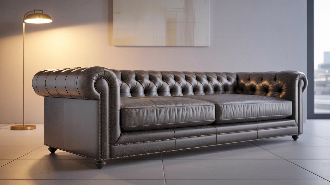 The Timeless Appeal of a Grey Leather Couch: A Complete Guide