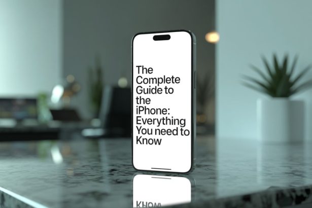 The Complete Guide to the iPhone: Everything You Need to Know