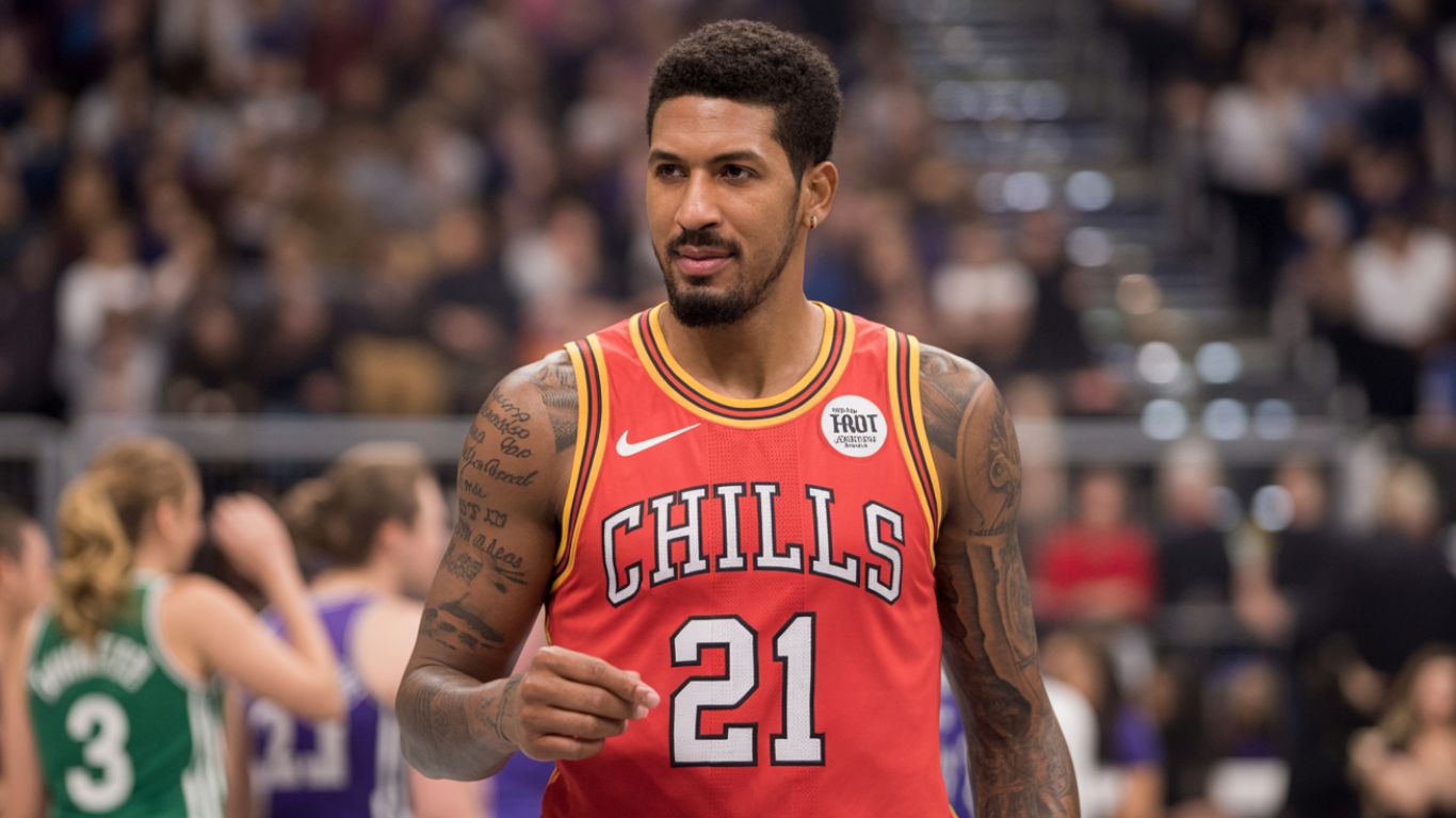 iman shumpert leaves the chi