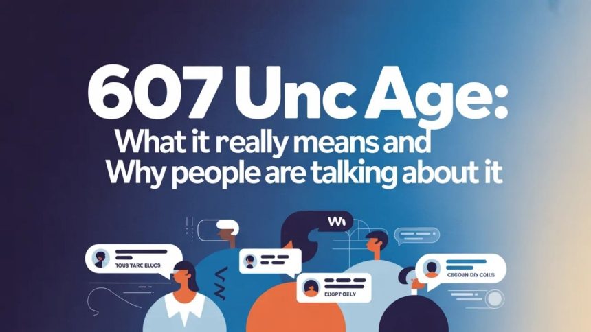 607 UNC Age: What It Really Means and Why People Are Talking About It