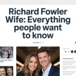 Richard Fowler Wife: Everything People Want to Know