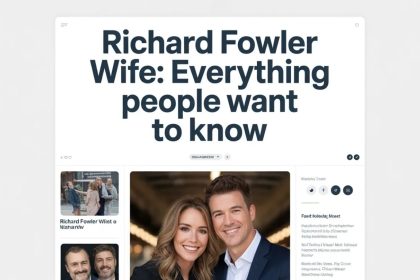 Richard Fowler Wife: Everything People Want to Know