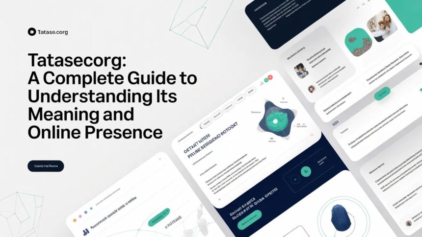 Tatasecorg: A Complete Guide to Understanding Its Meaning and Online Presence
