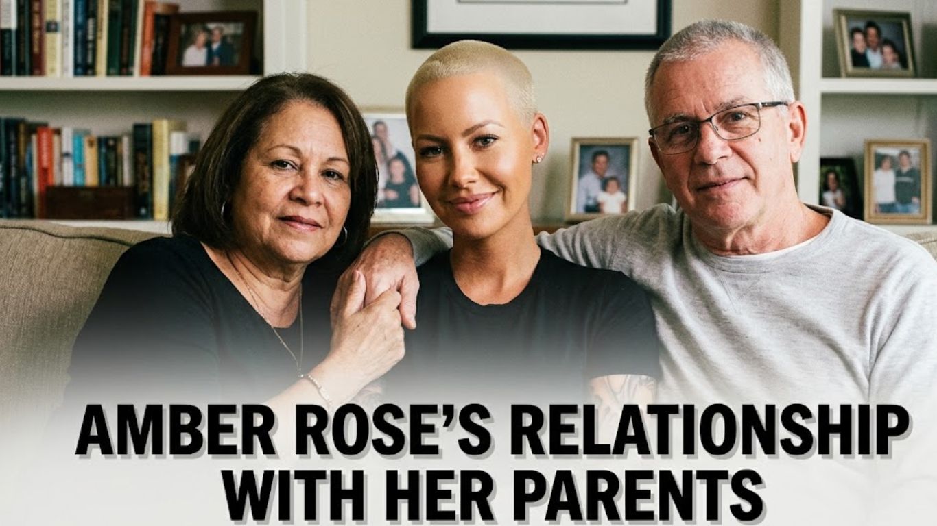 amber rose father and mother