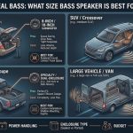 What Size Bass Speaker Is Best for Your Vehicle