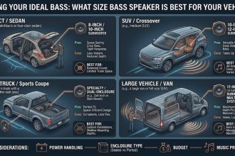 What Size Bass Speaker Is Best for Your Vehicle