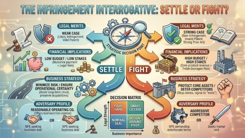 When to Settle vs. When to Fight a Patent Infringement Claim