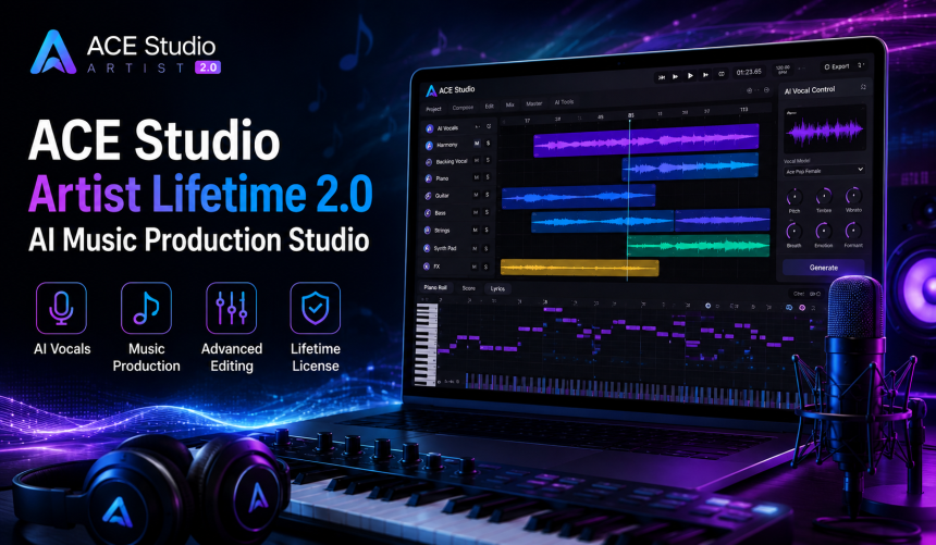 ACE Studio 2.0 AI tools for music creators and producers