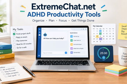 ExtremeChat.net ADHD Productivity Tools: What They Offer and How They Can Help