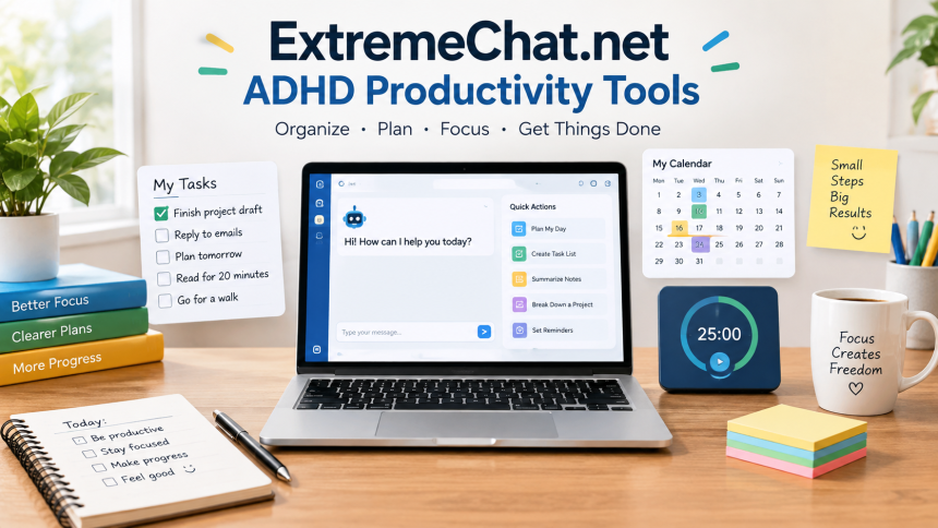 ExtremeChat.net ADHD Productivity Tools: What They Offer and How They Can Help